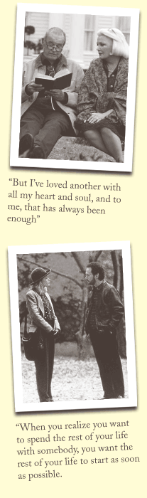 Notebook and When Harry Met Sally